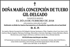 María Concepción de Tuero Gil-Delgado